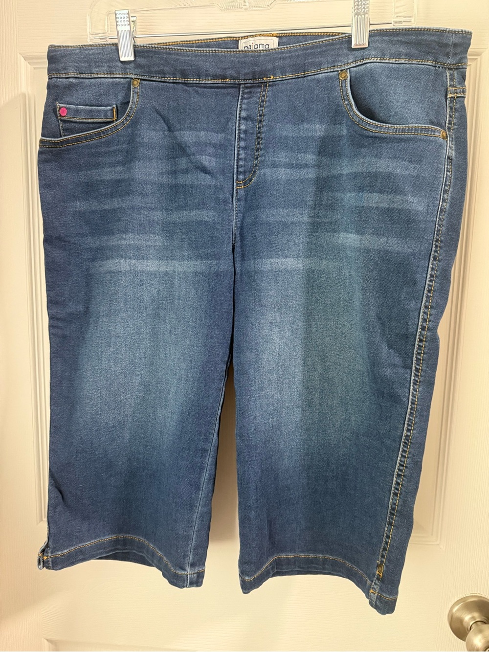 Pajama Jeans Blue Denim Bermuda Shorts